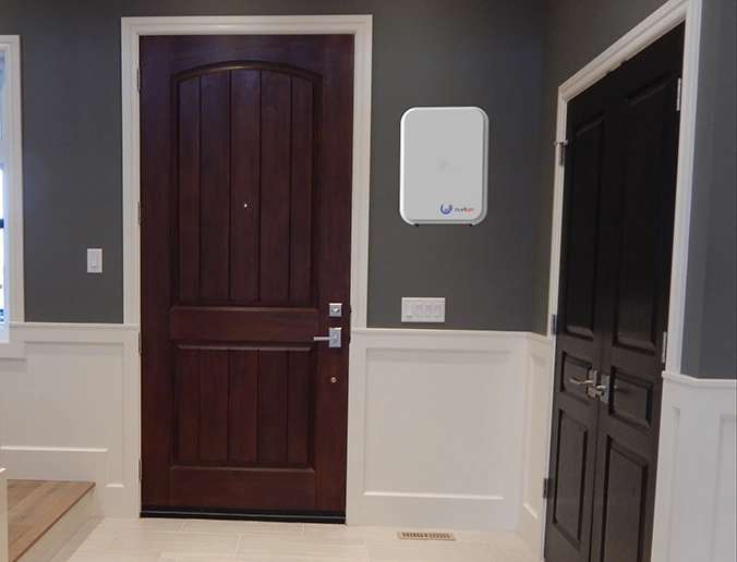 SAB in entrance hall